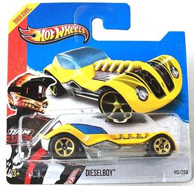 Dieselboy - HW Racing/Thrill Racers toy car collectible - Main Image 2