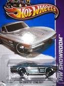 ’64 Corvette Sting Ray - HW Showroom toy car collectible - Main Image 1
