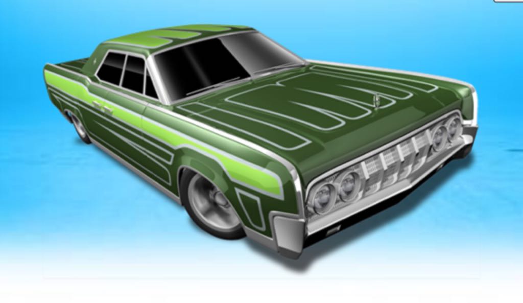 ’64 Lincoln Continental - ’13 HW Showroom toy car collectible - Main Image 2