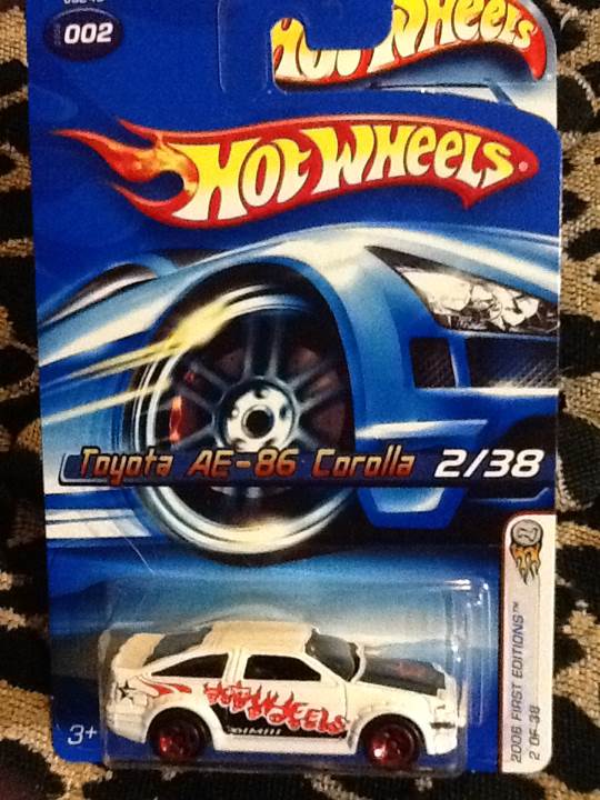Toyota AE-86 Corolla - 2006 First Editions toy car collectible - Main Image 1