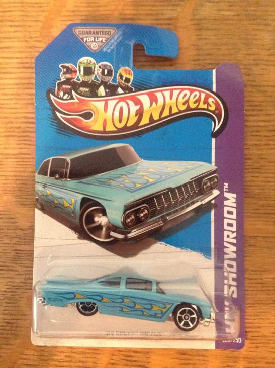 Chevy Impala, 1959 - HW Showroom toy car collectible - Main Image 1