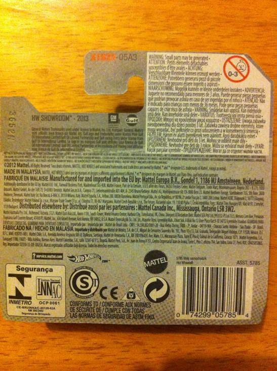 ’70 Chevelle SS - HW Showroom Performance toy car collectible - Main Image 2