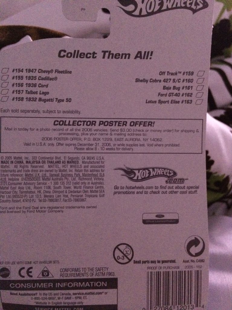 Hotwheels Ford GT-40  - Fast & Furious toy car collectible - Main Image 2