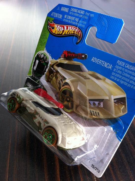 Turbo Turret - 2013 HW Imagination - Surf Patrol toy car collectible - Main Image 2