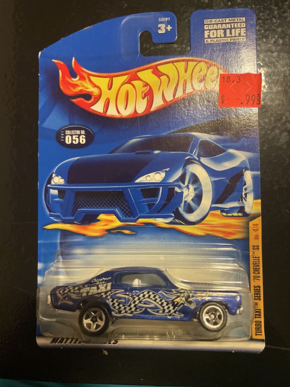 Ordered: 1970 Chevelle SS - Turbo Taxi toy car collectible - Main Image 2