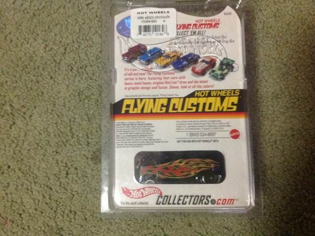 Volkswagen Drag Bus Customized - Hot Wheels Flying Customs toy car collectible - Main Image 2