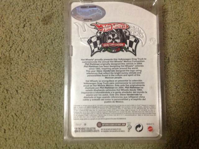 Volkswagen Drag Truck - Mexico Convention toy car collectible - Main Image 2