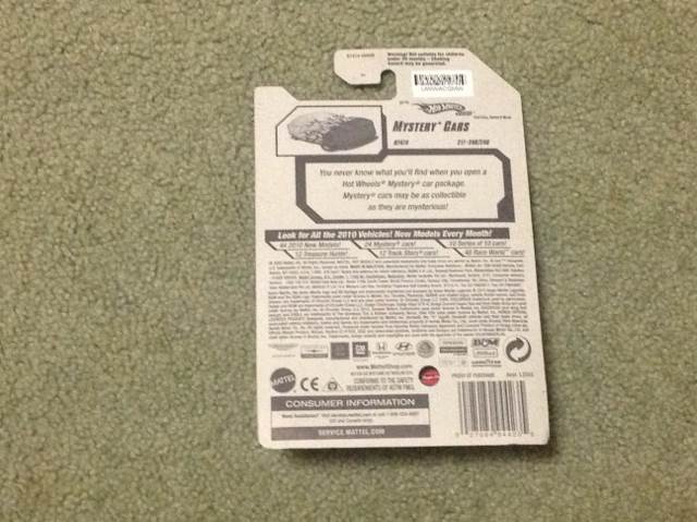 Mystrey Car - Mystrey Models toy car collectible - Main Image 2