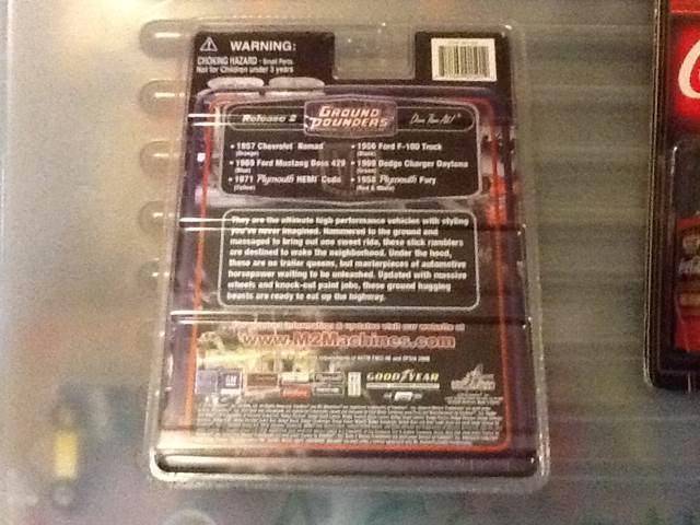 M2 Ground Pounders - 1958 Plymouth Fury - Ground Pounders toy car collectible - Main Image 2