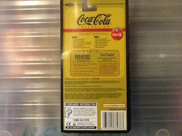 Matchbox Collectibles - Coca Cola - 1921 Ford Model T - Coca Cola - Matchbox Collectibles toy car collectible - Main Image 2