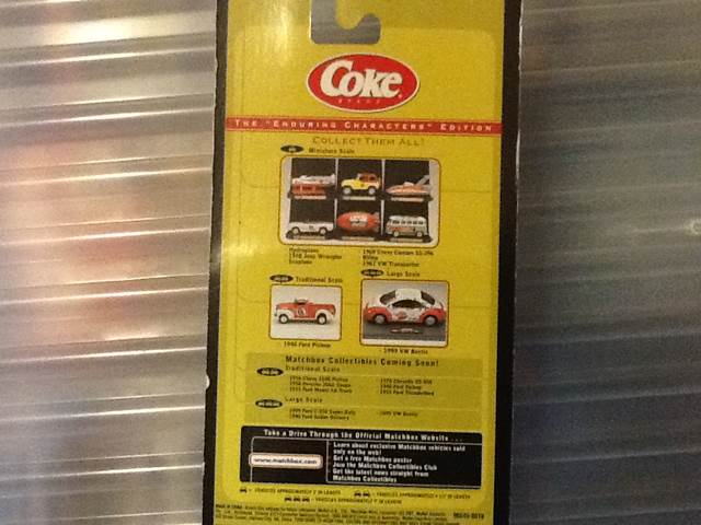 MBX Coca Cola - 1967 Vw Transporter - Coca Cola - Matchbox Collectibles toy car collectible - Main Image 2