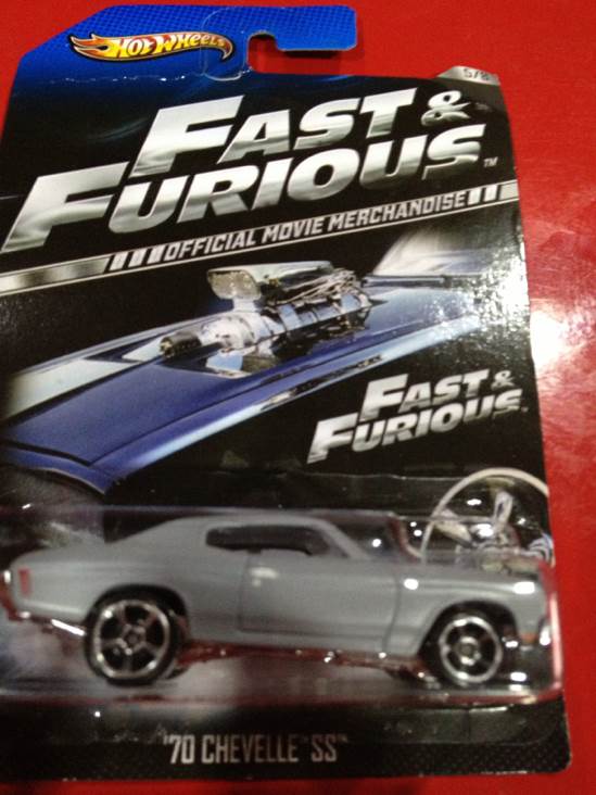 70 Chevelle Ss - Fast And Furious toy car collectible - Main Image 1
