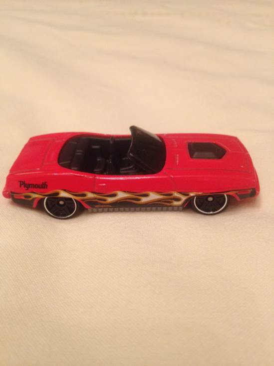 ’70 Plymouth Barracuda - HW Showroom - Heat Fleet toy car collectible - Main Image 2