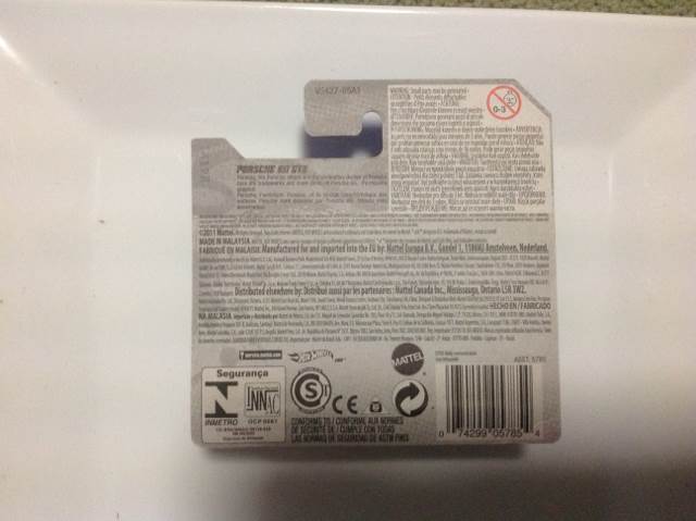 Porshe 911 Gt2 - HW All Stars 12 toy car collectible - Main Image 2