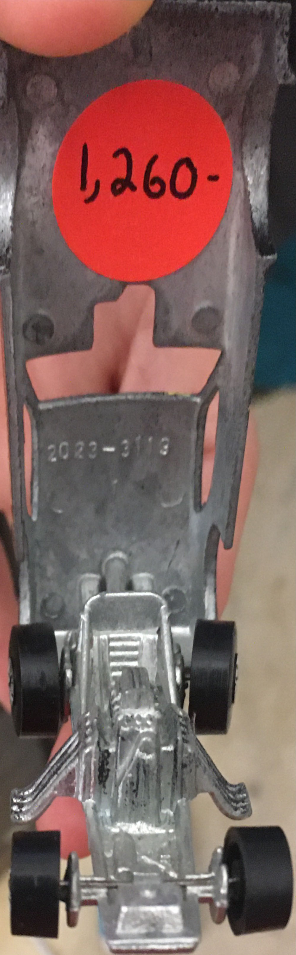 Human Torch - The Heroes toy car collectible - Main Image 4