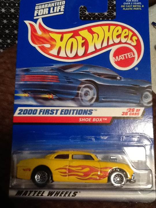 Shoe Box - 2000 First Editions toy car collectible - Main Image 1