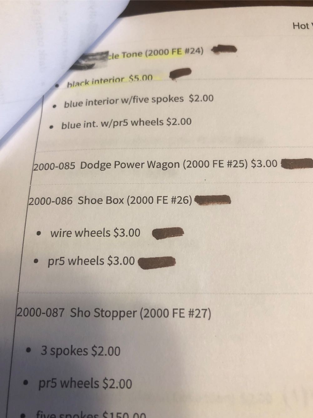 Shoe Box - 2000 First Editions toy car collectible - Main Image 3