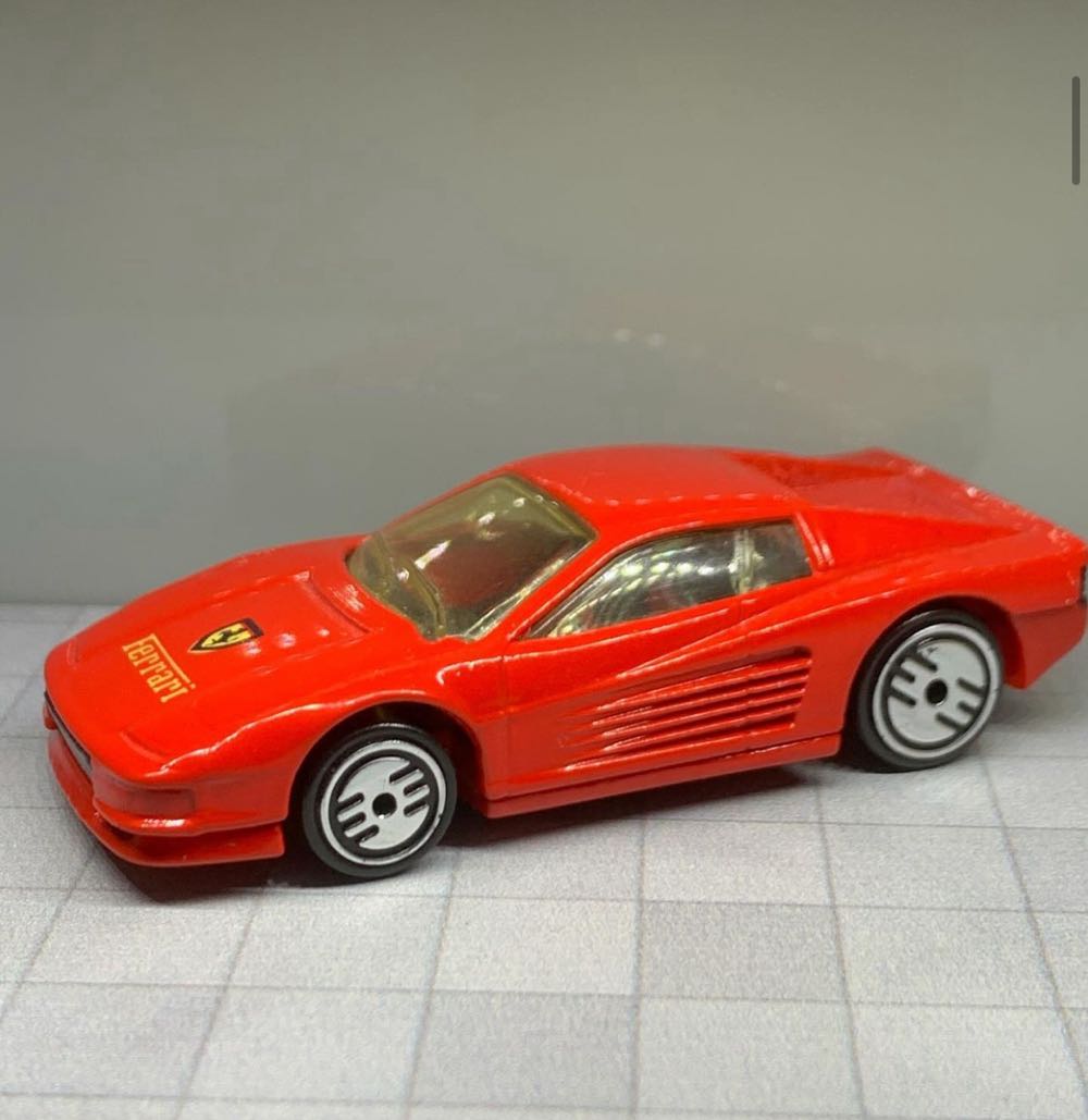 Ferrari Testarossa - Power Command toy car collectible - Main Image 3