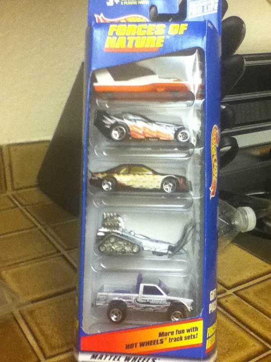 5-Pack: Forces Of Nature  toy car collectible - Main Image 1