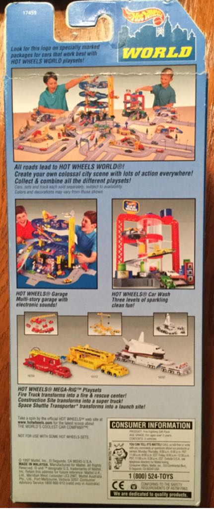 Gift Packs Fire Fighting - 5 pack toy car collectible - Main Image 2