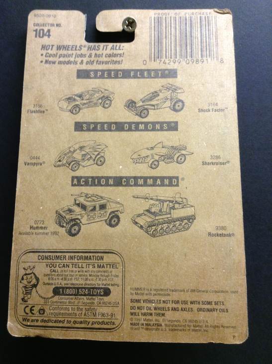 Turbo Streak - Mainline toy car collectible - Main Image 2