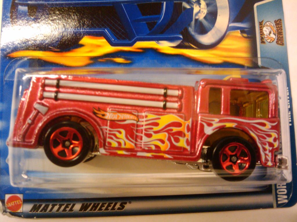 Fire Eater - 2003 Work Crewers toy car collectible - Main Image 2