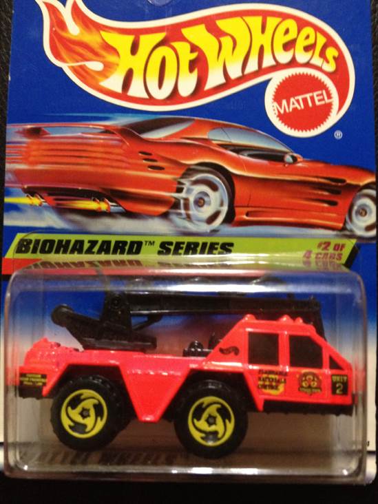Flame Stopper - 1998: Bright Red / Pink - Biohazard Series toy car collectible - Main Image 1