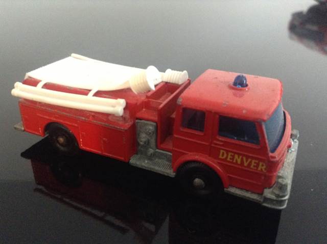 Fire Pumper Truck - Matchbox By Lesney toy car collectible - Main Image 1