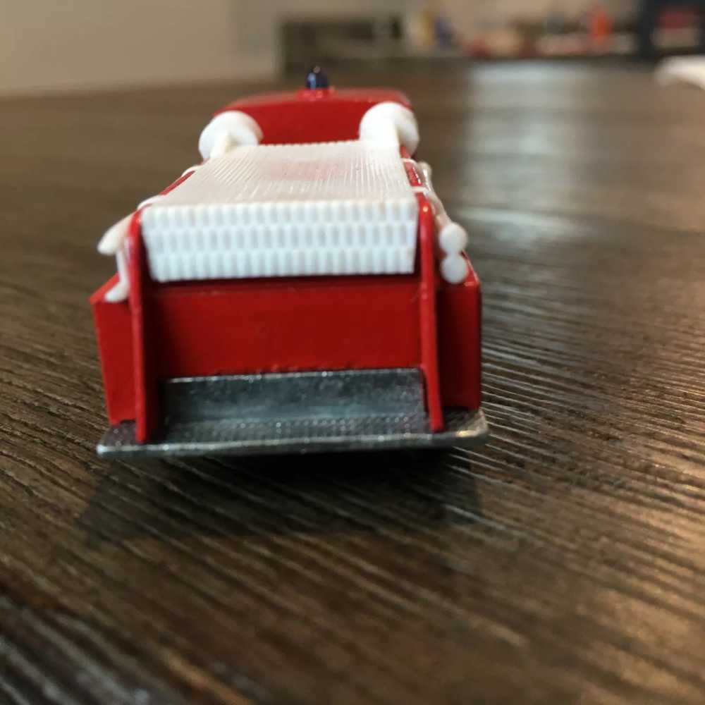 Fire Pumper Truck - Matchbox By Lesney toy car collectible - Main Image 4