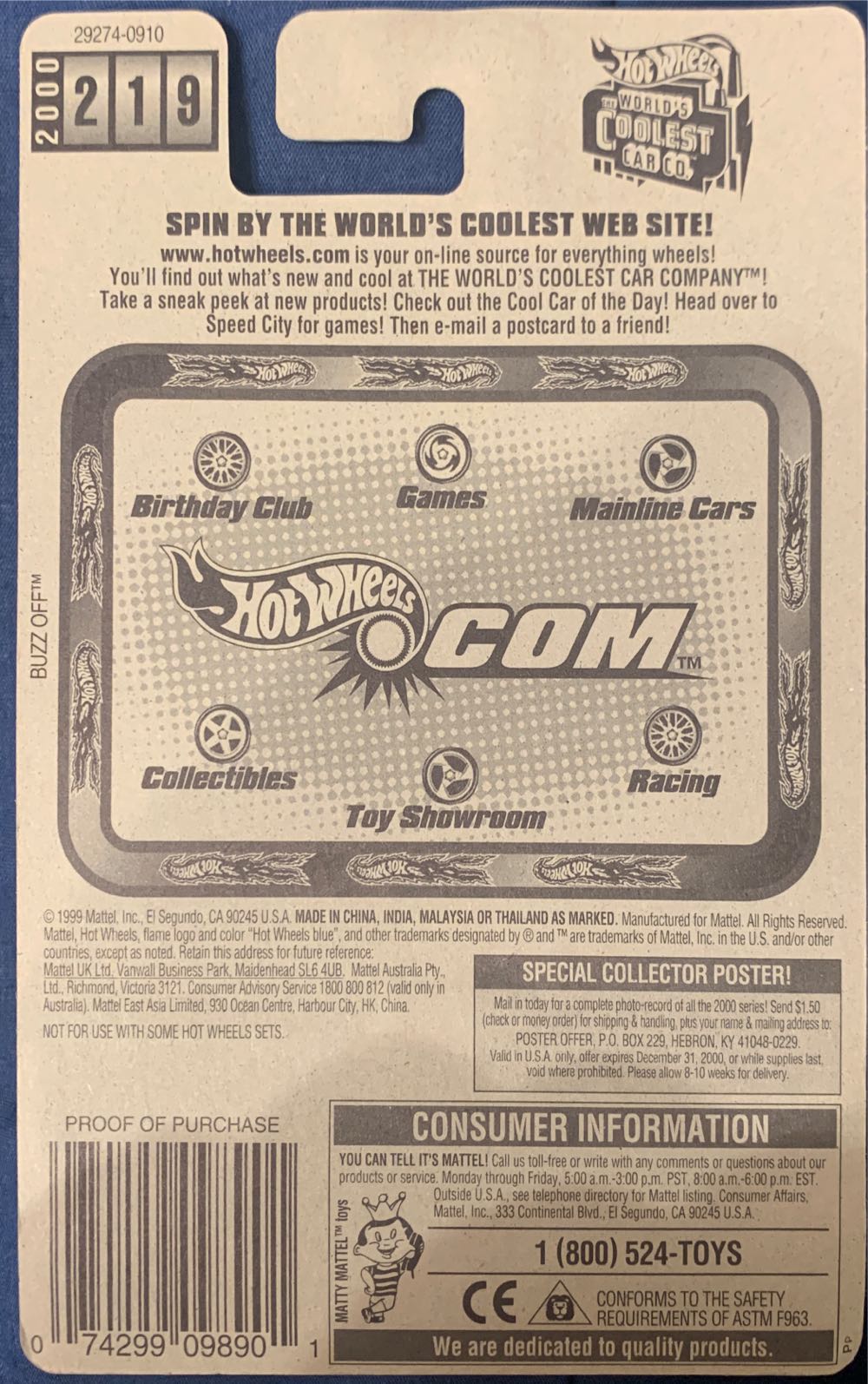 Side Kick - Mainline toy car collectible - Main Image 3