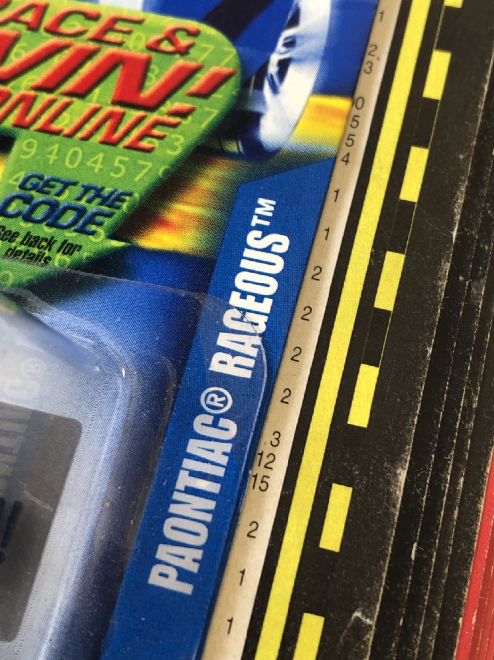 Paontiac Rageous - Race Cars toy car collectible - Main Image 3