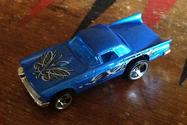 Chevy ’57, MF Blue - ’50s Cruisers toy car collectible - Main Image 1
