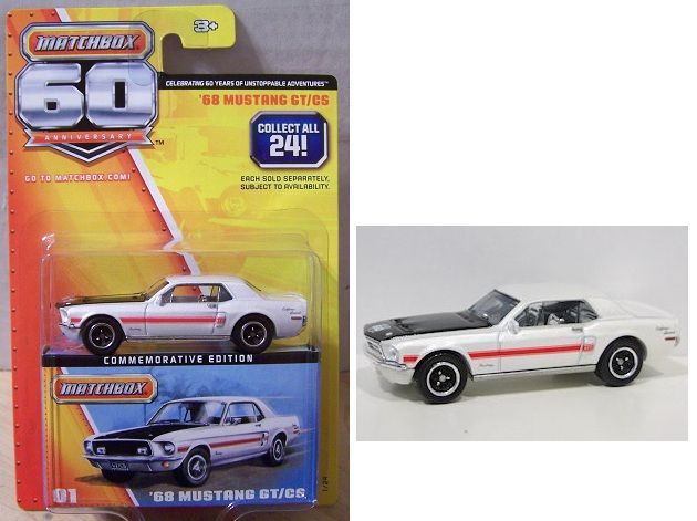 68 Mustang GT/CS - Commemorative Edition toy car collectible - Main Image 2