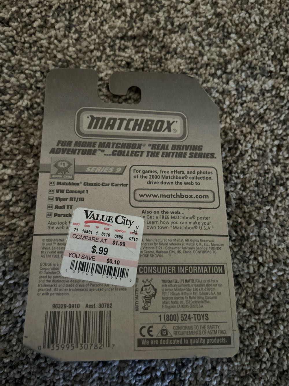 Volkswagon Concept I  toy car collectible - Main Image 3