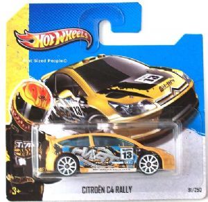 Citroen C4 Rally - 2013 HW Stunt - Road Rally toy car collectible - Main Image 2