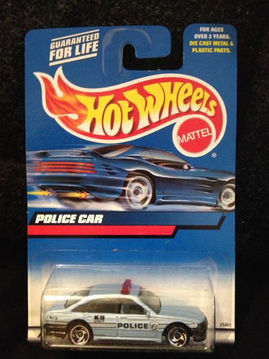 Police Car toy car collectible - Main Image 1