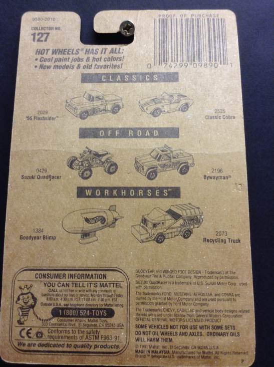 Power Plower - Mainline toy car collectible - Main Image 2