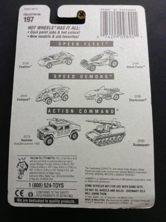 Chevy ‘63 Corvette Split Window - Mainline toy car collectible - Main Image 2