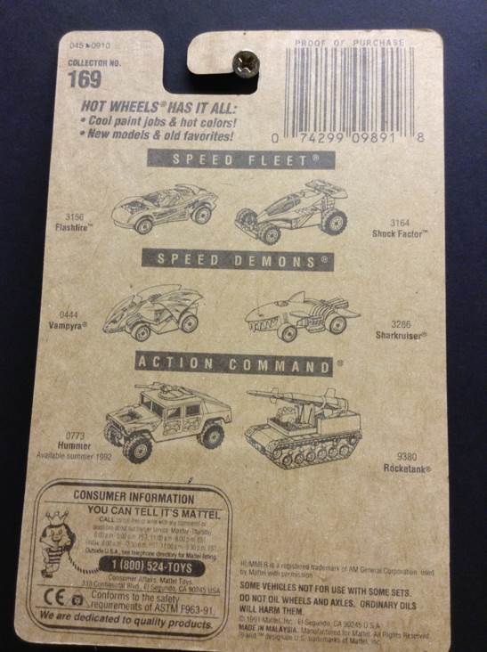 Sol-aire CX4 - Blue Card toy car collectible - Main Image 2