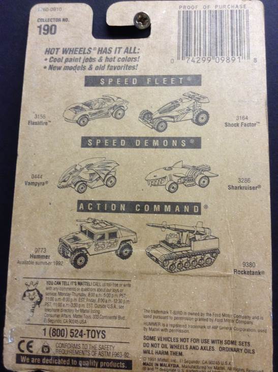 Ford T-Bird, ’57 (Gleam Team, Loose) - Gleam Team toy car collectible - Main Image 2