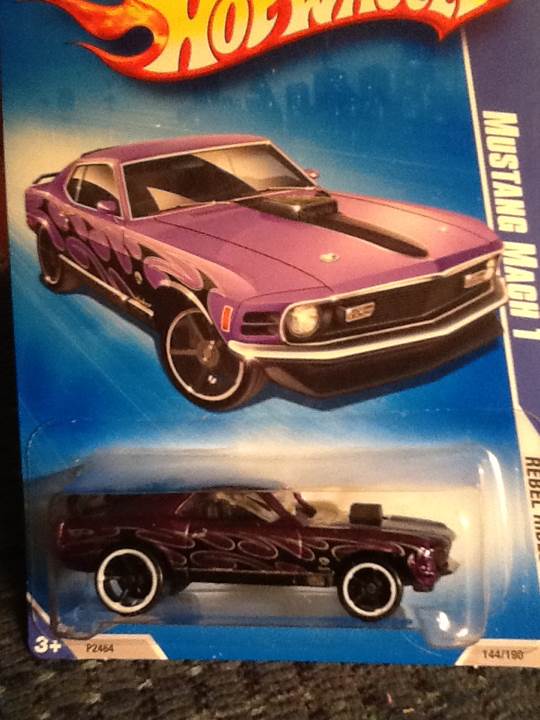 Mustang Mach I - 2009 Rebel Rides toy car collectible - Main Image 1