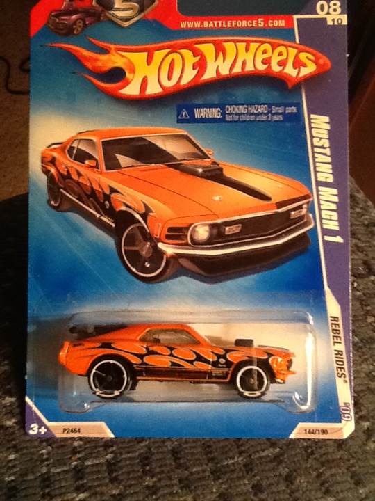 Mustang Mach I - 2009 Rebel Rides toy car collectible - Main Image 1