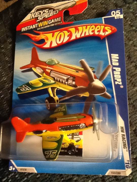 Madd Propz - 2010 HW Racing toy car collectible - Main Image 1