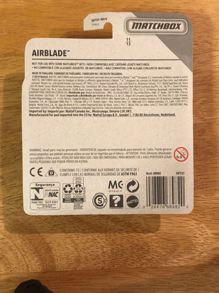 Airblade  toy car collectible - Main Image 2