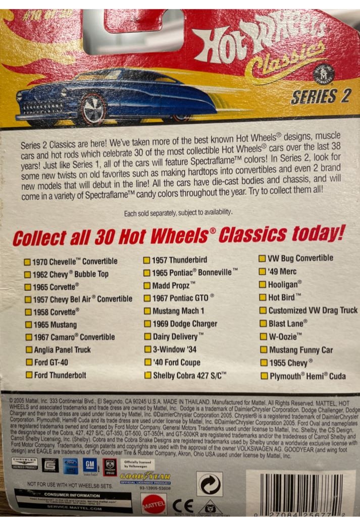 FORD THUNDERBOLT~HOT WHEELS®️- CLASSICS - 2006-CLASSICS SERIES 2 toy car collectible - Main Image 2