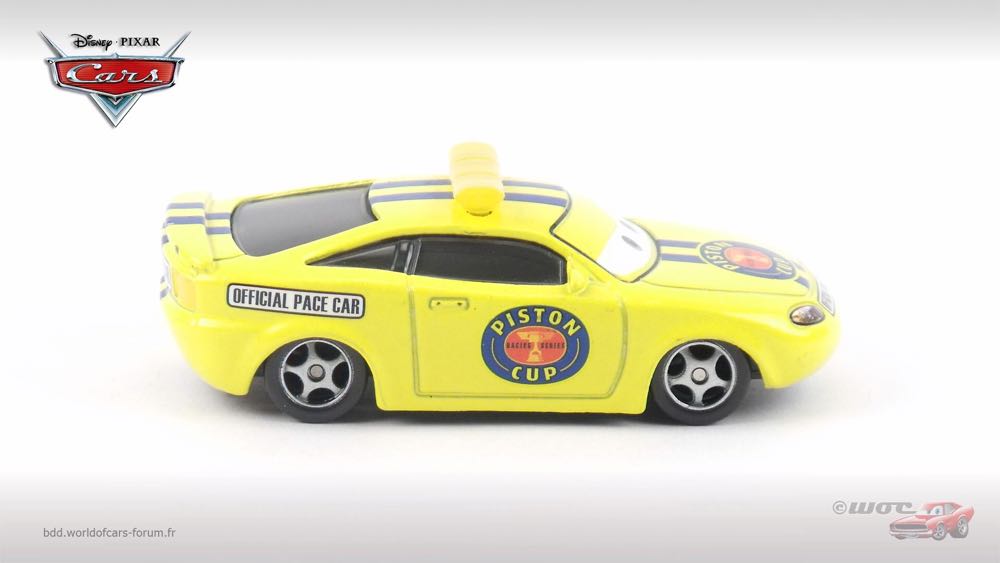 Charlie Checker - (2008 - World of Cars) SINGLES (72) toy car collectible - Main Image 3