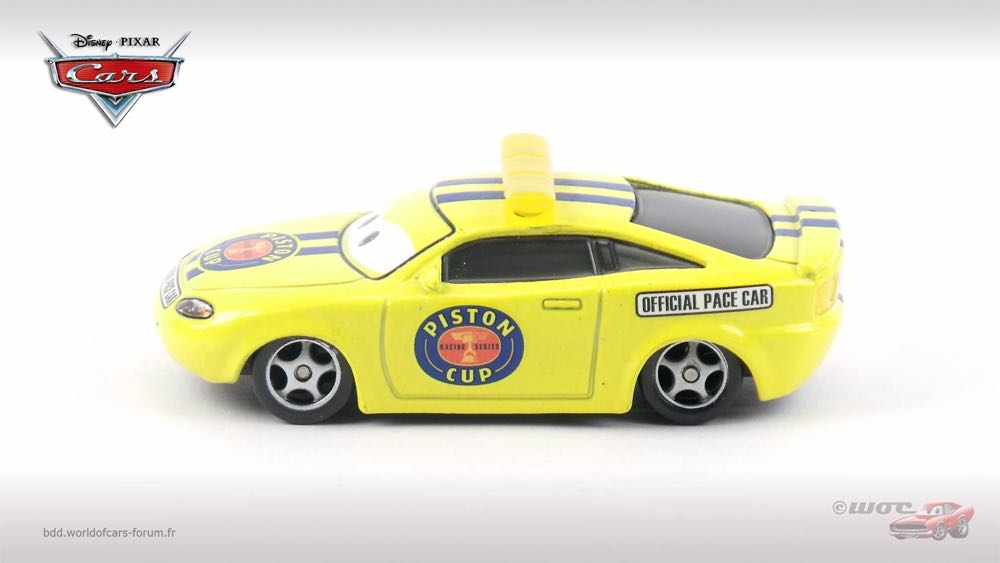 Charlie Checker - (2008 - World of Cars) SINGLES (72) toy car collectible - Main Image 4