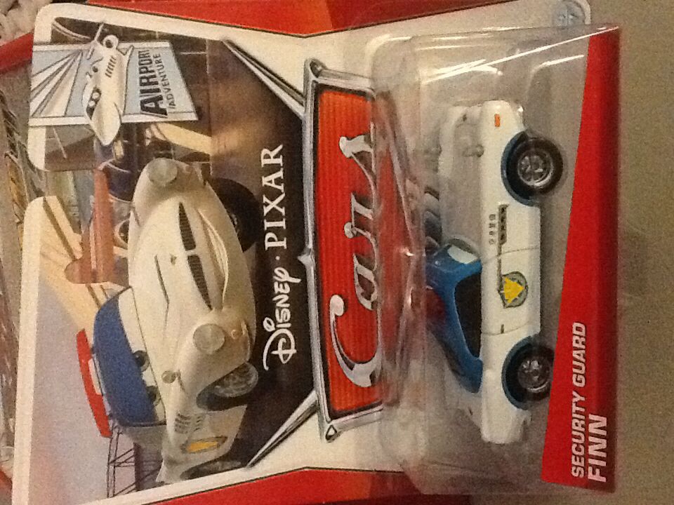 Security Guard Finn - (2011 - Cars 2) MOVIE MOMENTS (54) toy car collectible - Main Image 2