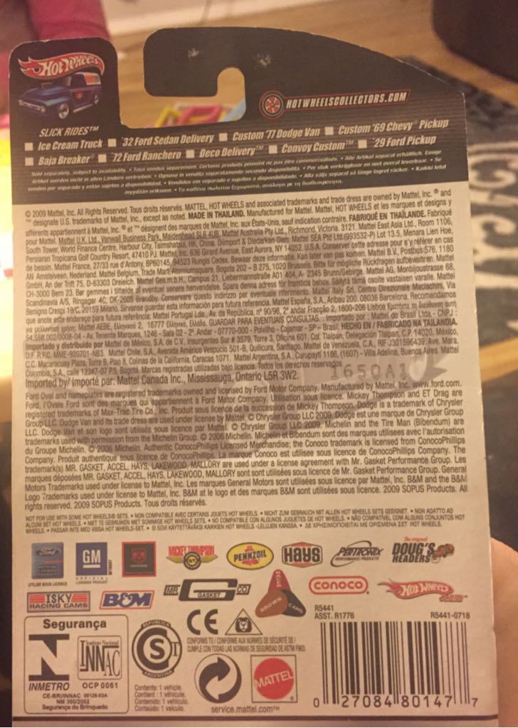 Convoy Custom - Hot Wheels Real Riders toy car collectible - Main Image 2