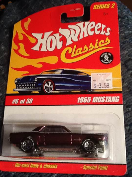 1965 Mustang - 2006 - HW Classics Series - 2 toy car collectible - Main Image 1